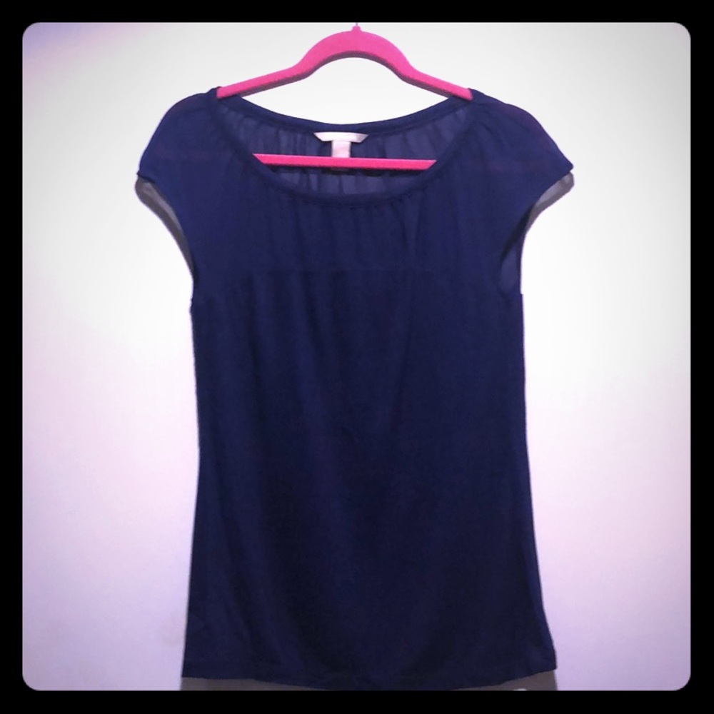 Banana republic blue top